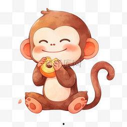 猴子吃瓜动画配乐视频大全,欢乐旋律中的童年回忆